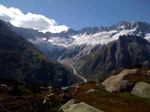 Göscheneralp mit Gletscher