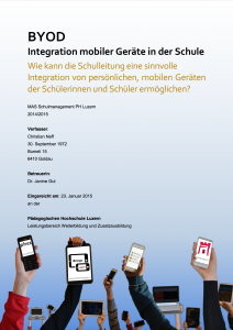 BYOD - Integration mobiler Geräte in der Schule